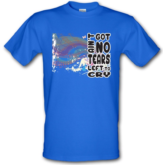 No Tears Left t-shirts